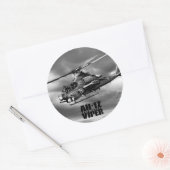 STICKER ROND AH-1Z (Enveloppe)