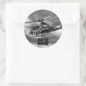 STICKER ROND AH-1Z (Sac)