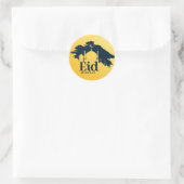 Sticker Rond Aïd Moubarak (Sac)