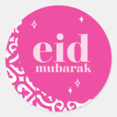 Sticker Rond Aïd Moubarak (Devant)