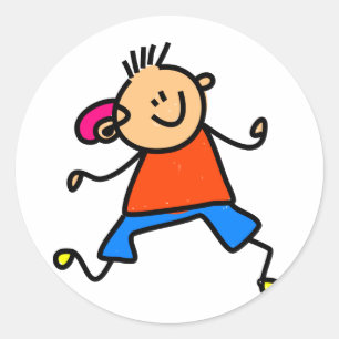 Sticker Rond Aide auditive enfant