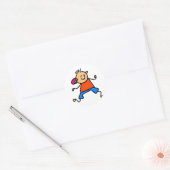 Sticker Rond Aide auditive enfant (Enveloppe)