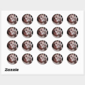 Sticker Rond aider (Feuille)