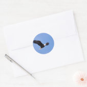 Sticker Rond Aigle (Enveloppe)