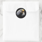 Sticker Rond Aigle (Sac)