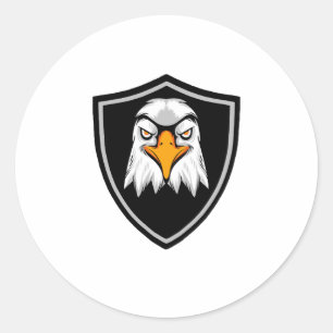 Sticker Rond Aigle
