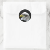 Sticker Rond Aigle de Bald (Sac)