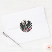 Sticker Rond Aigle de Prusse (Enveloppe)