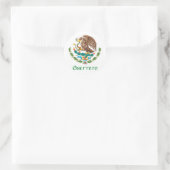 Sticker Rond Aigle mexicaine de Guerrero (Sac)
