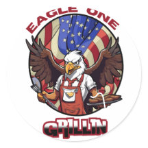Aigle une grillade