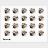 Sticker Rond Aigles (Feuille)