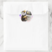 Sticker Rond Aigles (Sac)