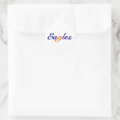 Sticker Rond Aigles (Sac)