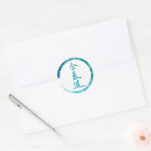 Sticker Rond Aikido (Enveloppe)