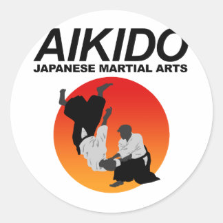 Sticker Rond Aikido 3