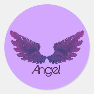 Sticker Rond Ailes