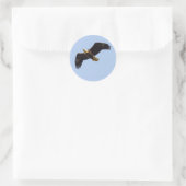 Sticker Rond Ailes d'aigle (Sac)