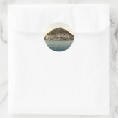 Sticker Rond Ailsa Craig, Firme de Clyde, Écosse (Sac)