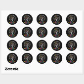 Sticker Rond Aimer Support Accepter Comprendre Sensibilisation  (Feuille)