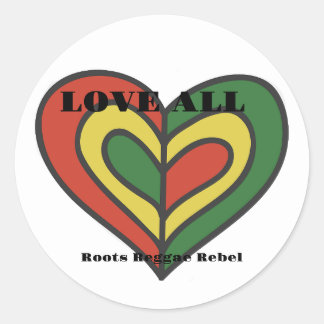 Sticker Rond AIMER TOUTE Couverture Hitch