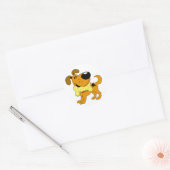 Sticker Rond Aimez Mes Soins ! (Enveloppe)