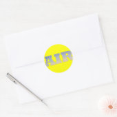 Sticker Rond Air (Enveloppe)