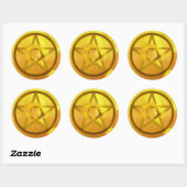 Sticker Rond "Air" (Feuille)