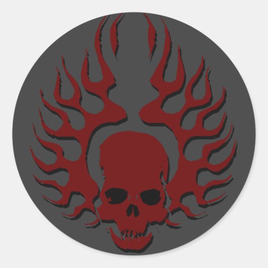 Sticker Rond Aire d'incendie (Devant)