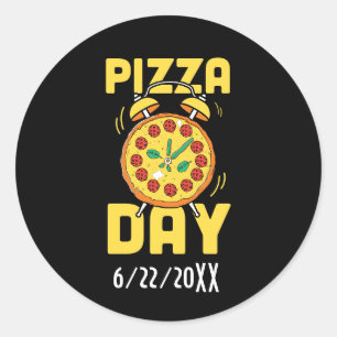 Sticker Rond Ajouter la date