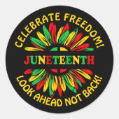 Sticker Rond Ajouter un nom Modifier le texte Junetten Sunflowe (Devant)