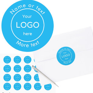Sticker Rond Ajoutez le logo de votre boutique professionnelle