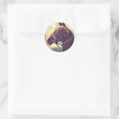 Sticker Rond Akhal Teke (Sac)