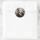 Sticker Rond Al Capone (Histoire simple) (Sac)