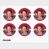 STICKER ROND AL GORE 2016 (Feuille)