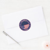 Sticker Rond Alaska (Enveloppe)
