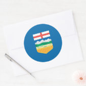 STICKER ROND ALBERTA (Enveloppe)
