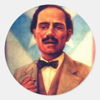 Sticker Rond Albizu Campos