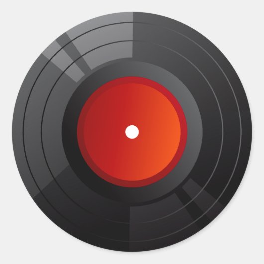 STICKER ROND ALBUM ENREGISTRER (Devant)