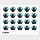 Sticker Rond Albus Dumbledore HPE6 1 (Feuille)