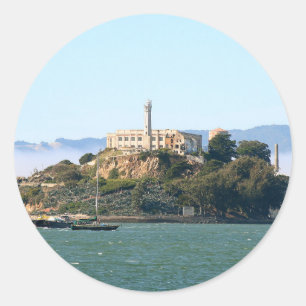 Sticker Rond Alcatraz