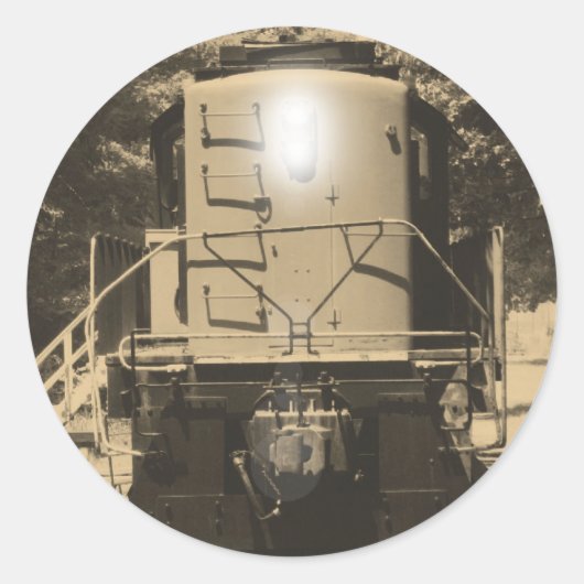 Sticker Rond Alco S-4 Locomotive (Devant)