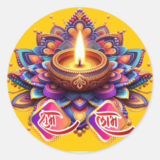 Sticker Rond Aléa (Devant)