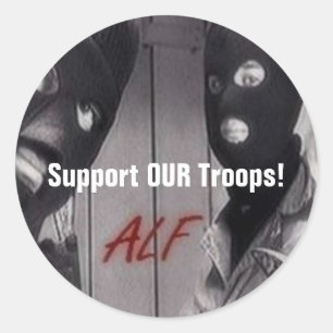 Sticker Rond ALF - Soutenez NOS Troupes !