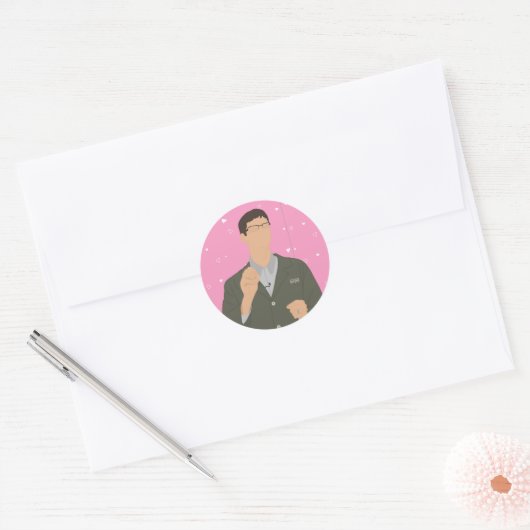 Sticker Rond Algues (Enveloppe)