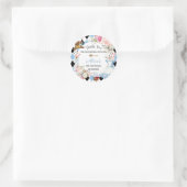 Sticker Rond Alice au pays des merveilles Anniversaire Tea Part (Sac)