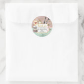 Sticker Rond Alice au pays des merveilles Merci classique (Sac)