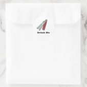 Sticker Rond Alice - Bois-moi 1865 (Sac)