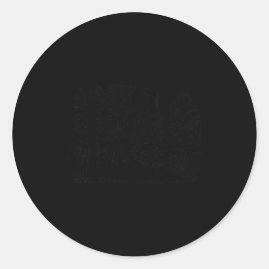 Sticker Rond Alice In Wonderland White Rabbit Shirt Mad Hatter (Devant)