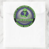 STICKER ROND ALIEN GALAXY #1 (Sac)