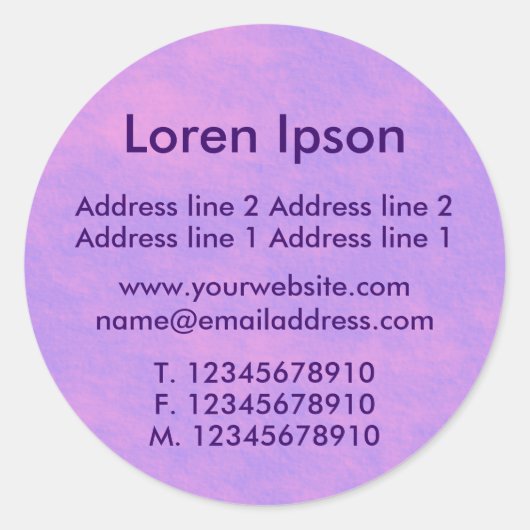 Sticker Rond Alien Sky Entreprise / Profil (Devant)